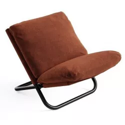 Arflex Cross Low Backrest Armchair in Brown 3D model