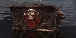 Aslan Lion walls 3D model