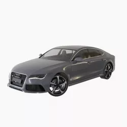 AUDI - RS7 3D model