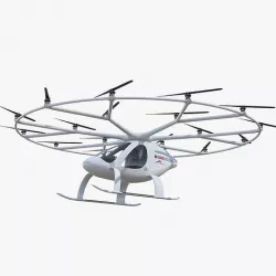 Autonomous Air Taxi in Dubai Volocopter 2X 3D model