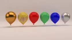 balloon 3D model