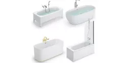Bath set 148 - Gustavsberg -Villeroy and Boch -Antoniolupi 3D model