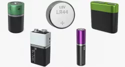 Batteries Collection 3D model