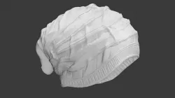 Beanie cap 3D model