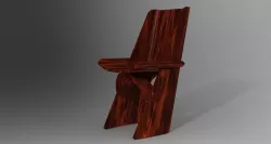  Bent chair 3D model