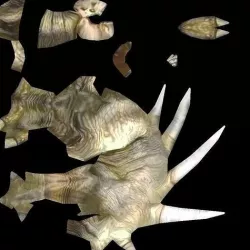 Bestia espina 3D model
