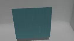 Board and Batton Low-poly 3D model