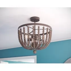 Calabasas  Bowl Semi Flush Mount 3D model