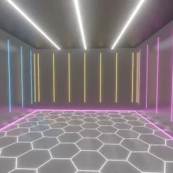 Car studio interior 3D model