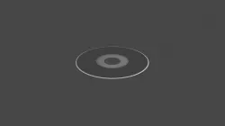 CD Disk 3D model