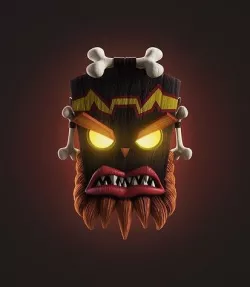 Character Uka Uka 3D model