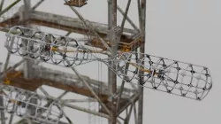 Chernobyl RLS Radar 5N32 Duga BIG MAST 3D model