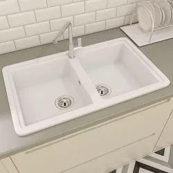 Composite White Sink 3D model