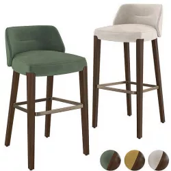 Concha stool 3D model