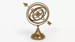 Decorative Armillary Sphere Low-poly 3D model
