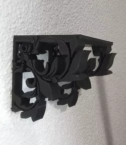 DECORATIVE WALL MOUNT CANDLE SCONCE 3D model