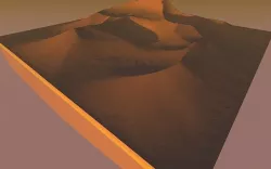 desert 3D model