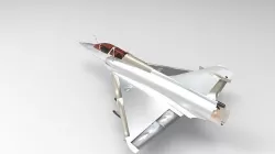 dessault mirage 2000 1 3D model