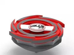 DRAGONIZED BEYBLADE  3D model