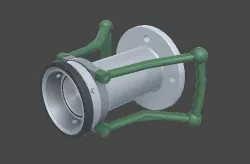 Dry Cryogenic Coupling DCC 3d model 3D model