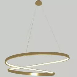 ECOJAS Modern led chandelier 3D model