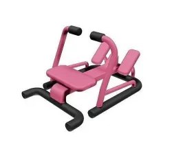 Elegant Gym Rowing Machine Low-poly 3D model