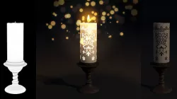Encanto Candle 3D Model - Fan made Low-poly 3D model