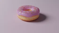 Famous Doughnut 3D model