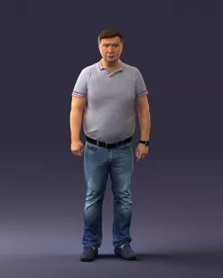 Fat man 0018 3D model