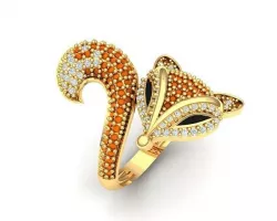 fox ring  3D model