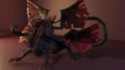 Gaping Dragon From Dark Souls game 3D model