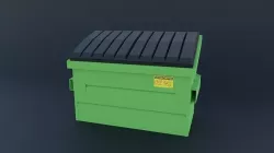 Generic Dumpster 3D model
