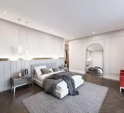 Girl bedroom-bathroom-dressing room 3D model