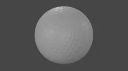 Golf Ball 3D Model 3D model