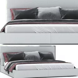 Guilty bed 3d model 3D model