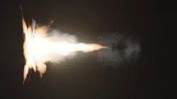 Gun Muzzle Flash Low-poly 3D model