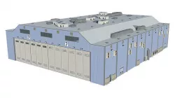 Hangar 3D model