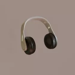 Headphones wireless 3D model