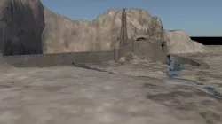 helms deep castle 3D model