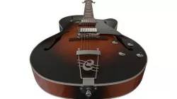 Hollow body electric guitar Cort Yorktown   3D model