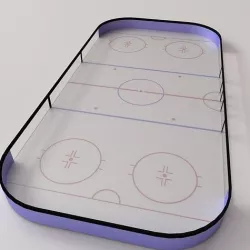 Ice Skating Rink 3D model