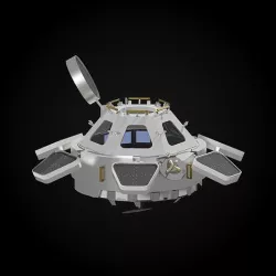 ISS Cupola module 3D model