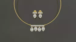 Jewelry wedding mini set printable S71 3D model