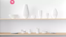 Kitchen Accessories Stoneware Low-poly 3D model