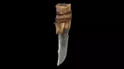 Knife  dagger  manual knife   scene knife Retro Knife Arms 3D model