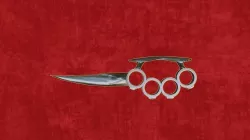 Knockle Knife Low-poly 3D model