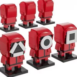 Lego Squid Game Red MOC 3D model