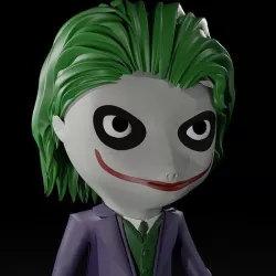 Lil Joker Character Low-poly 3D model