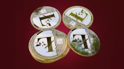 Litecoin coin 3D model