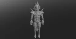 Lizard Man 3D model